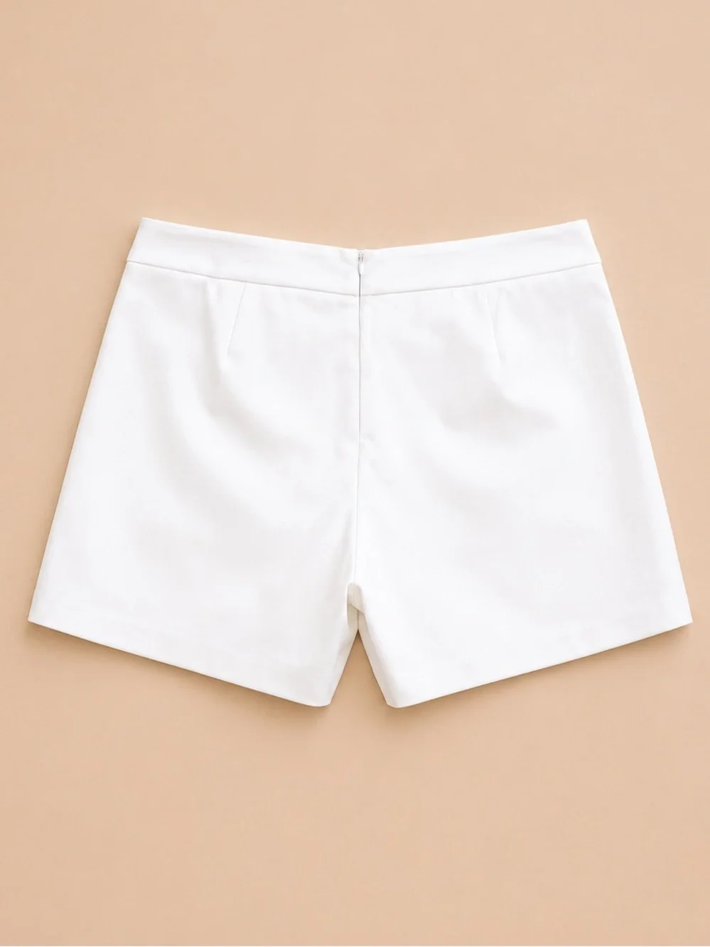 J.McLaughlin Hathaway Asymmetrical Envelope Skort in White, SZ 10 NWOT MSRP $168 - Picture 5 of 6